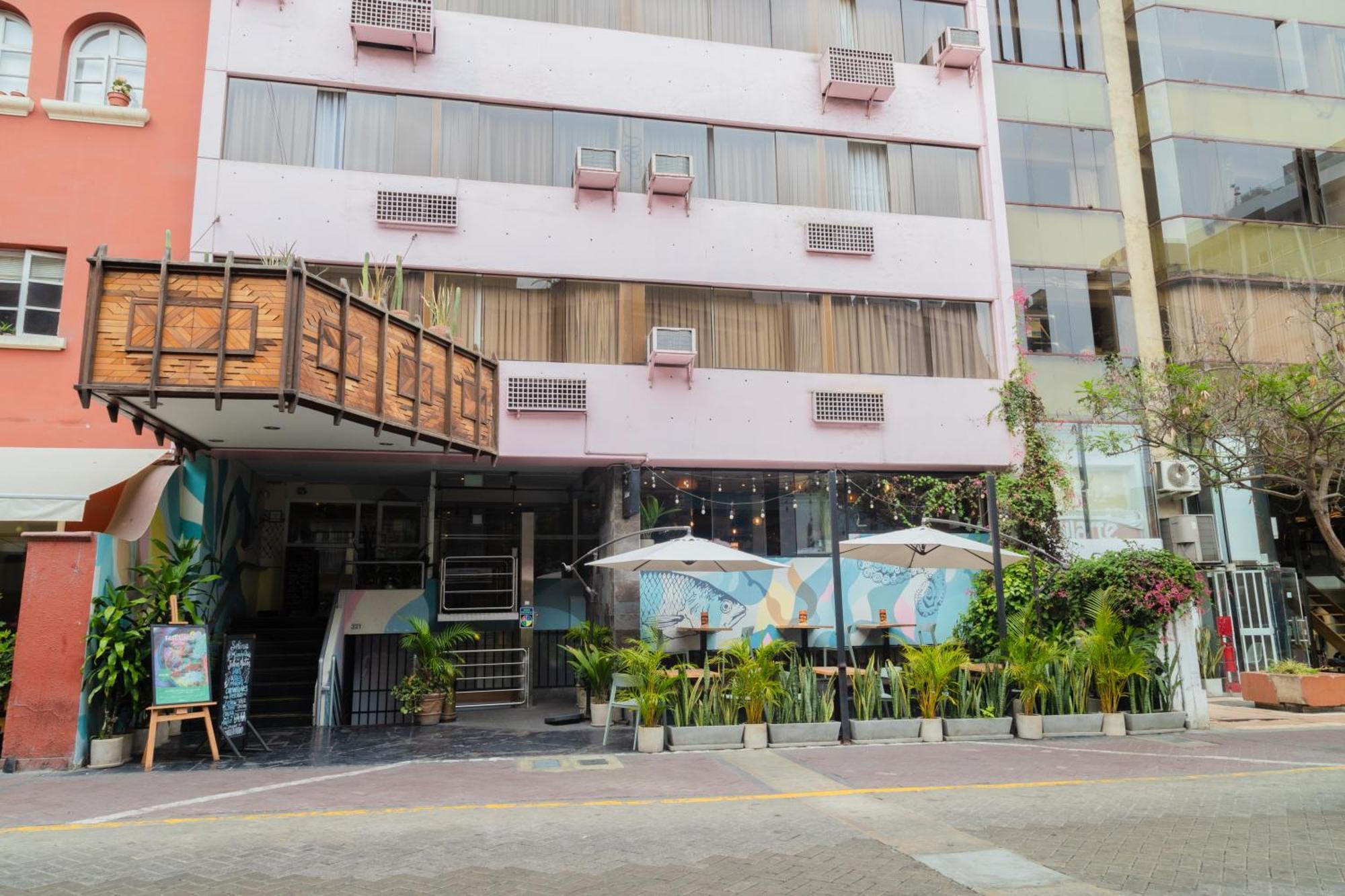 Socialtel Posada Miraflores Lima Eksteriør billede